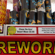 Fireworks are viewed for sale in Stevensville, Maryland, on June 29, 2021, ahead of the US Independence Day holiday coming up on July 4, 2021.
